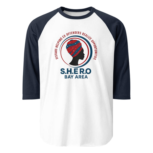 3/4 sleeve raglan shirt